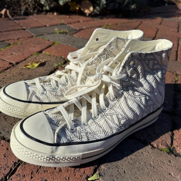 CONVERSE Chuck 70 high Runway Cable - Cream (Size US 9W) - RARE Design - Picture 3 of 9